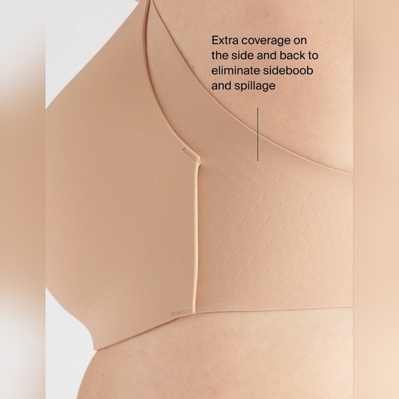 KNIX Wing Woman Contour Bra Size 8 Brown Color Wireless - Picture 6 of 12